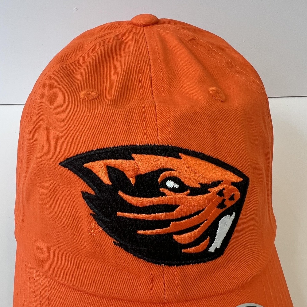 Oregon State‎ Beavers Hat Cap Strap Back Orange NCAA Basketball Mens College - Picture 2 of 13